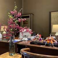 フロントに飾ってあったお雛様