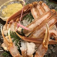 カニ刺、最高！