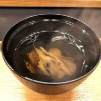 舞茸のお吸い物が最高に美味しい！