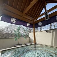 土俵イメージの露天風呂