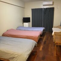 トリプルのお部屋でした