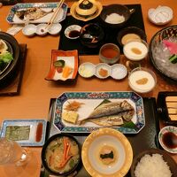 朝食もボリューム満点でした