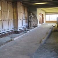 玄関はなかなか風流。