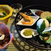 蒟蒻寿司が珍しかった前菜