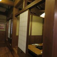 食事処。個室になっている