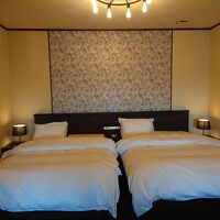 ベッドも広くて寝心地最高です。