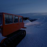 冬に泊まるなら、雪上車ツアーは絶対参加すべし！