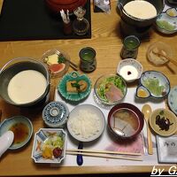 朝食は豆腐が美味しかったです