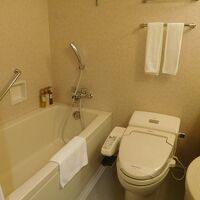 バスルームもきれいですが、温泉を利用しました。