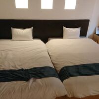 ツインベッドの寝心地は良かった