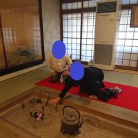 ロビーにある囲炉裏