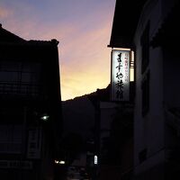 夕焼けが雰囲気ある