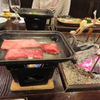 自分で焼く福島牛