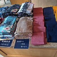 女の方は浴衣の種類が多彩