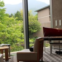 チェックイン時、ロビーにて