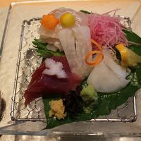 一游の夕食:造里