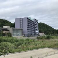 足湯から見た建物