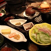 たっぷりと朝食をいただきました