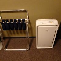 空気清浄機や荷物置きもあります