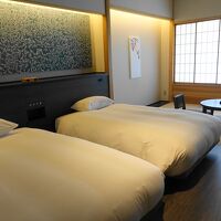 お部屋は和洋室でとても快適