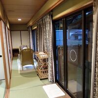 半露天風呂付きの部屋