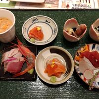 夕食のお寿司は特に美味しかった