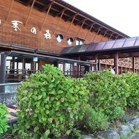 玄関脇には紫陽花が植えられていました。