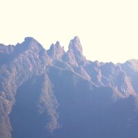 根子岳山頂付近です。部屋からの阿蘇の展望は最高です。