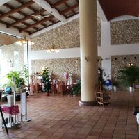 開放的なロビーです。