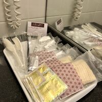 十分なアメニティー