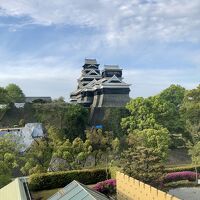 朝目覚めると共に見られるお城　最高！