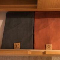 館内着：甚平タイプ。フロント２階に選べる可愛い浴衣があります