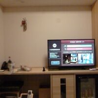 清潔です。TVで大浴場の混雑状況を確認できました