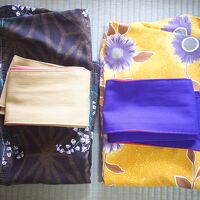 好きな浴衣を選べます