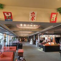 正月明けのロビー