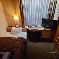 アウトバスのシングルルームの様子。