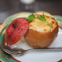 りんごのグラタン