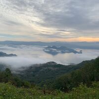 お部屋から見えた雲海