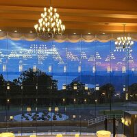 内浦湾の方に沈む夕陽