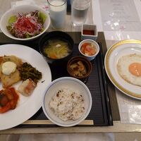 豪華で美味しい朝食