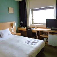 最上階の端の静かな部屋