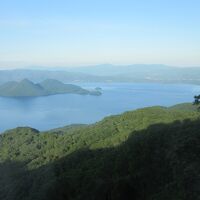 洞爺湖が見える居室