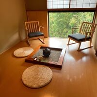 囲炉裏がある部屋