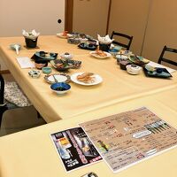 テーブルも広い