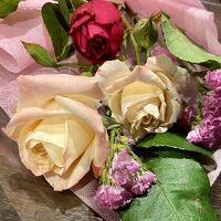 バースデープレートと花束のサービス&#127873;