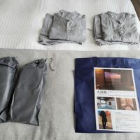 スリッパ最高！パジャマはセパレートタイプ