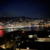 部屋から熱海全体を眺めることができます。