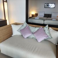 広いリビングエリア