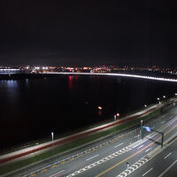 夜景。多摩川＆川崎ビュー。