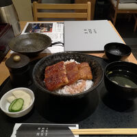 7/26ステイ時、エアポートガーデンのうなぎ四代目菊川。